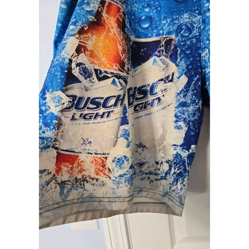 Busch Lite Mens Swim Trunks Size XL‎ runs bigger more like XXL
